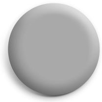 Grey button badge